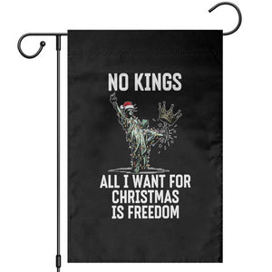 No Kings Garden Flag All I Want For Christmas Is Freedom - Print Your Wear