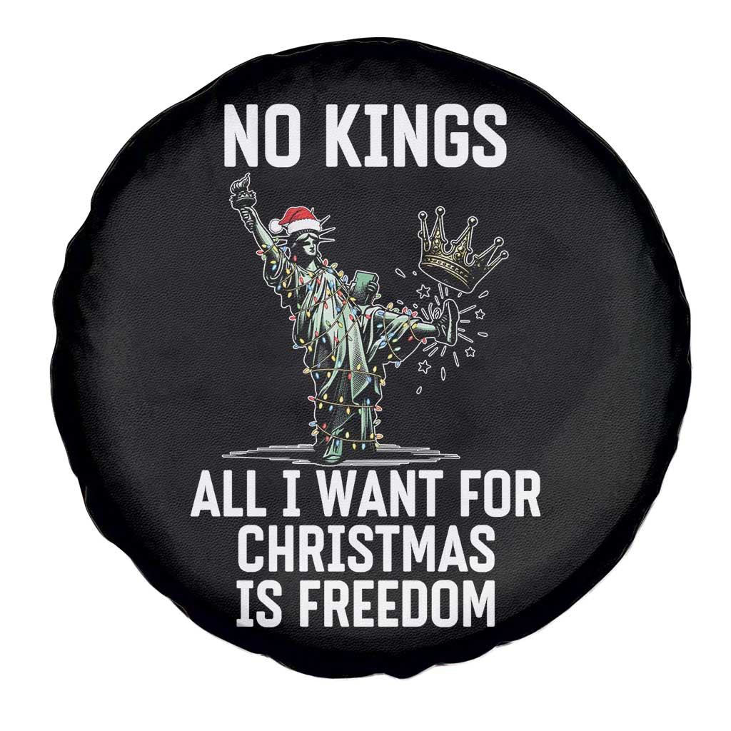 No Kings Spare Tire Cover All I Want For Christmas Is Freedom TS14 Print Your Wear