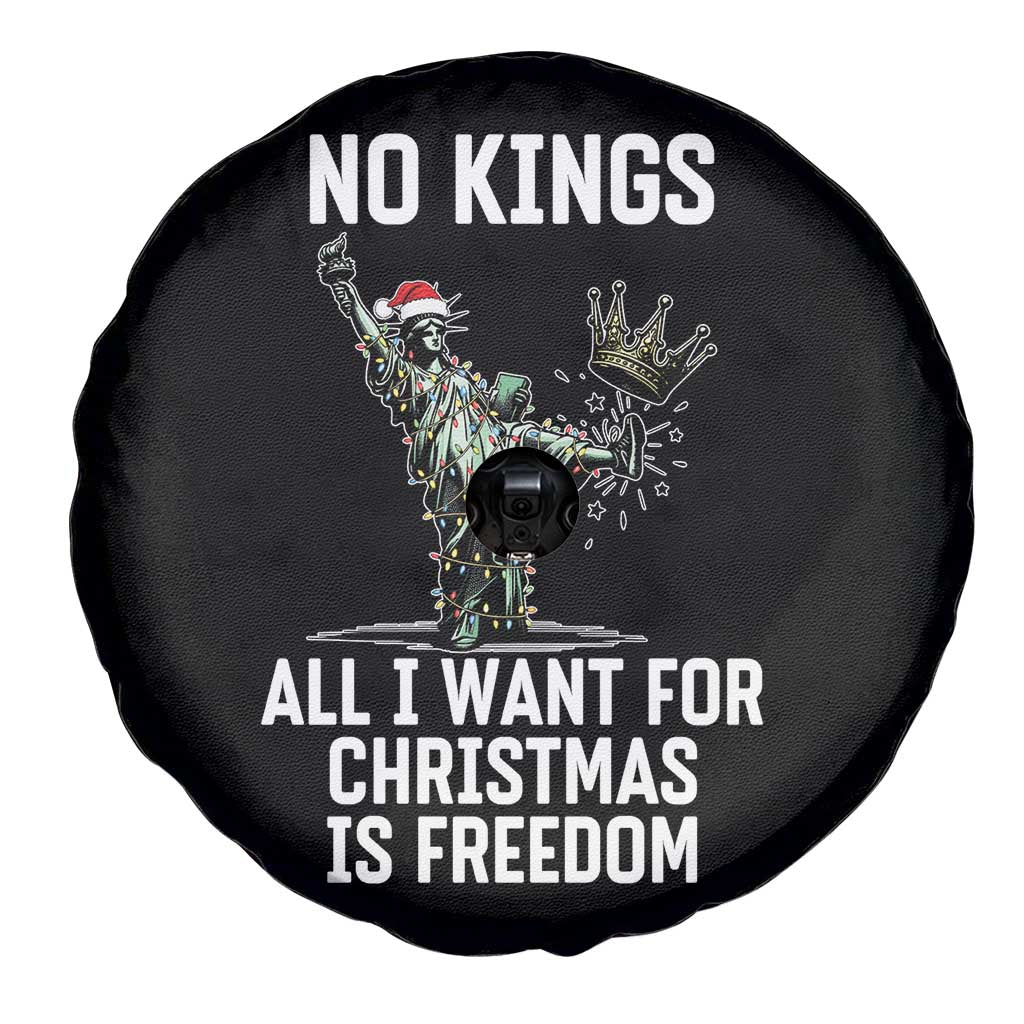 No Kings Spare Tire Cover All I Want For Christmas Is Freedom TS14 Print Your Wear