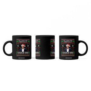 Charlie Kirk Christmas Coffee Mug Freedom Memorial Patriotic Christian Xmas TS14 Print Your Wear