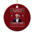 Charlie Kirk Xmas Ceramic Ornament Freedom Memorial Patriotic Christian Xmas TS14 1pc Red Print Your Wear