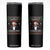 Charlie Kirk Christmas Skinny Tumbler Freedom Memorial Patriotic Christian Xmas - Print Your Wear