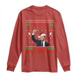 Charlie Kirk Christmas Long Sleeve Shirt Freedom To Say Merry Christmas TS14 Red Print Your Wear