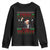 Charlie Kirk Christmas Youth Sweatshirt Freedom To Say Merry Christmas - Print Your Wear