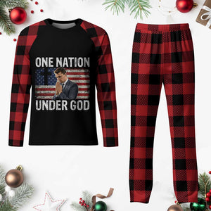 Charlie Kirk Christian Plaid Pajama Set One Nation Under God Patriotic Faith TS14 Buffalo Plaid Print Your Wear