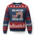 Charlie Kirk Christian Ugly Christmas Sweater One Nation Under God Patriotic Faith - Print Your Wear