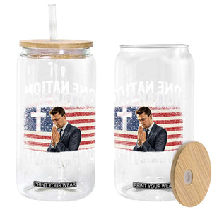 Charlie Kirk Christian Glass Can One Nation Under God Patriotic Faith TS14 Print Your Wear