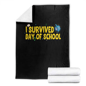 67 Six Seven Meme Throw Blanket Funny Hanukkah School Days TS14 Black Print Your Wear
