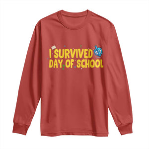 67 Six Seven Meme Long Sleeve Shirt Funny Hanukkah School Days TS14 Red Print Your Wear