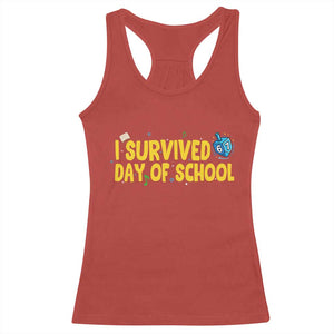 67 Six Seven Meme Racerback Tank Top Funny Hanukkah School Days TS14 Red Print Your Wear