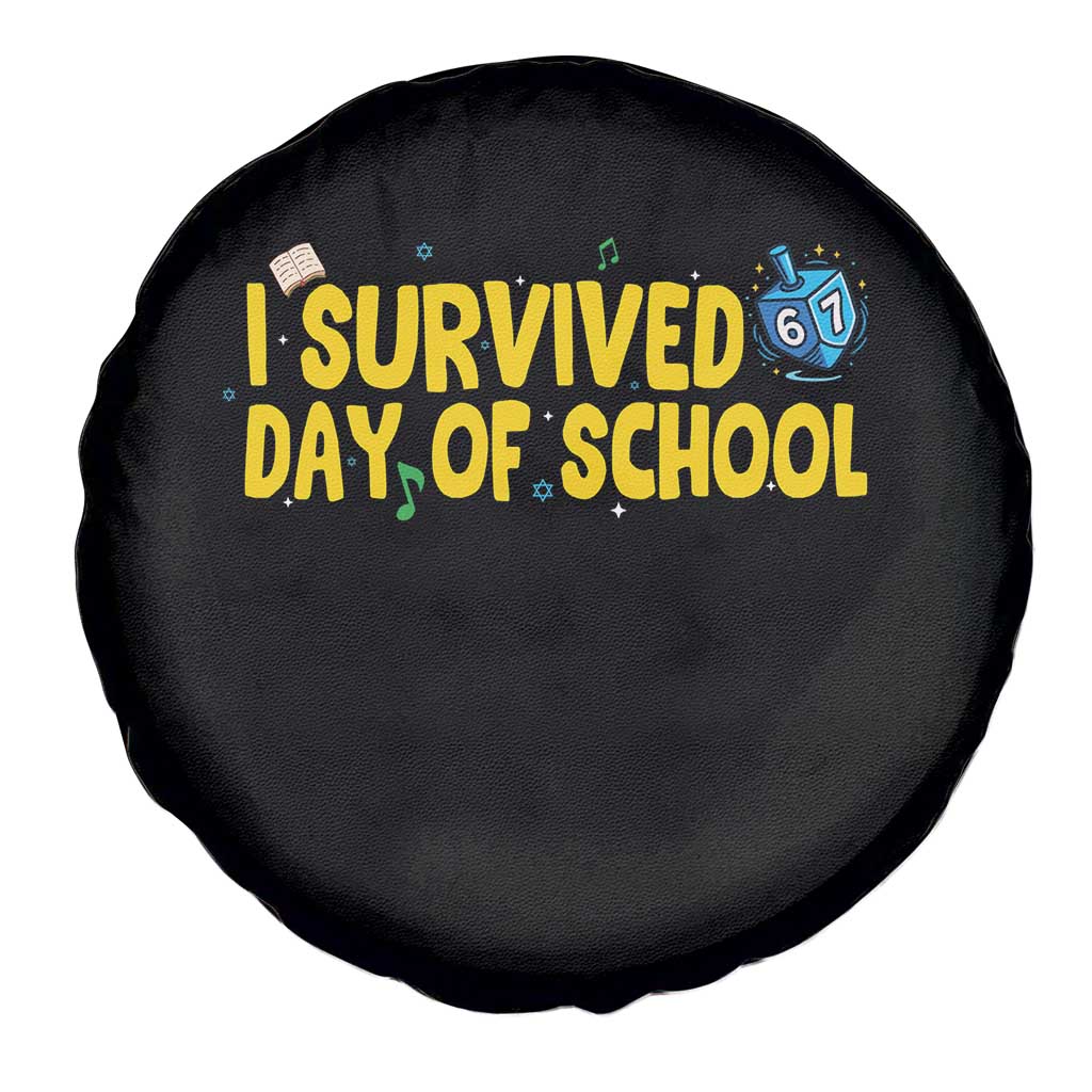 67 Six Seven Meme Spare Tire Cover Funny Hanukkah School Days TS14 Print Your Wear