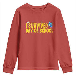 67 Six Seven Meme Youth Sweatshirt Funny Hanukkah School Days TS14 Red Print Your Wear