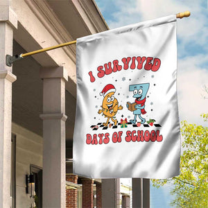 67 Six Seven Christmas Meme Garden Flag I Survived Days Of School TS14 Print Your Wear
