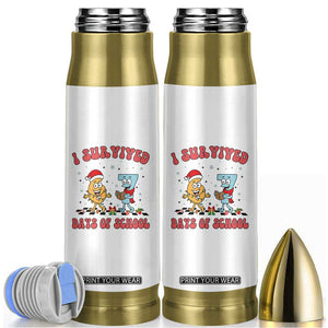 67 Six Seven Christmas Meme Bullet Tumbler I Survived Days Of School TS14 White Print Your Wear