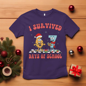 67 Six Seven Christmas Meme T Shirt I Survived Days Of School TS14 Purple Print Your Wear