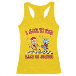67 Six Seven Christmas Meme Racerback Tank Top I Survived Days Of School TS14 Daisy Print Your Wear