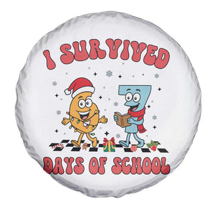 67 Six Seven Christmas Meme Spare Tire Cover I Survived Days Of School TS14 Print Your Wear