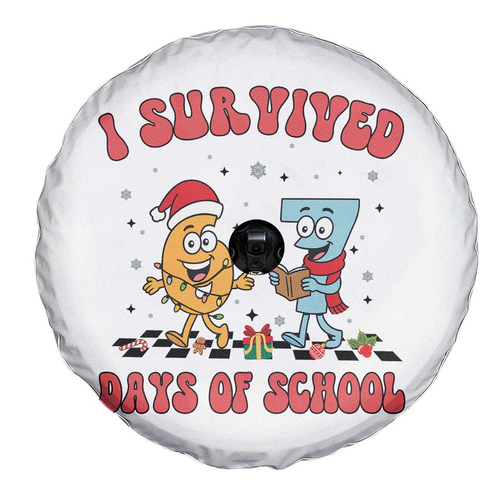 67 Six Seven Christmas Meme Spare Tire Cover I Survived Days Of School TS14 Print Your Wear