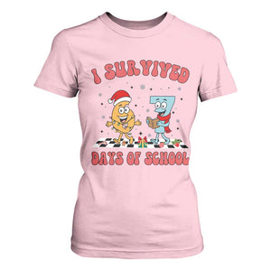 67 Six Seven Christmas Meme T Shirt For Women I Survived Days Of School TS14 Light Pink Print Your Wear