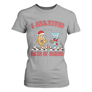 67 Six Seven Christmas Meme T Shirt For Women I Survived Days Of School TS14 Sport Gray Print Your Wear