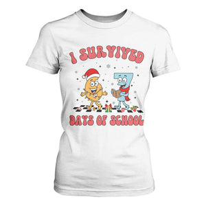 67 Six Seven Christmas Meme T Shirt For Women I Survived Days Of School TS14 White Print Your Wear