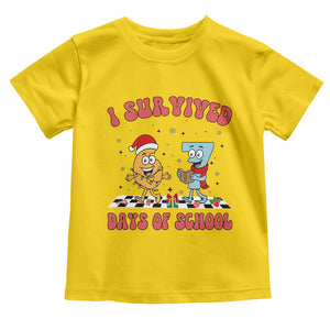 67 Six Seven Christmas Meme Toddler T Shirt I Survived Days Of School TS14 Daisy Print Your Wear
