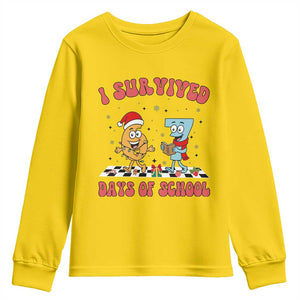 67 Six Seven Christmas Meme Youth Sweatshirt I Survived Days Of School TS14 Daisy Print Your Wear