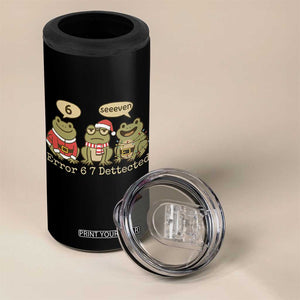 67 Six Seven Christmas Meme 4 in 1 Can Cooler Tumbler Funny Frog Christmas Xmas TS14 Print Your Wear