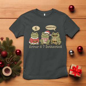 67 Six Seven Christmas Meme T Shirt Funny Frog Christmas Xmas TS14 Dark Heather Print Your Wear