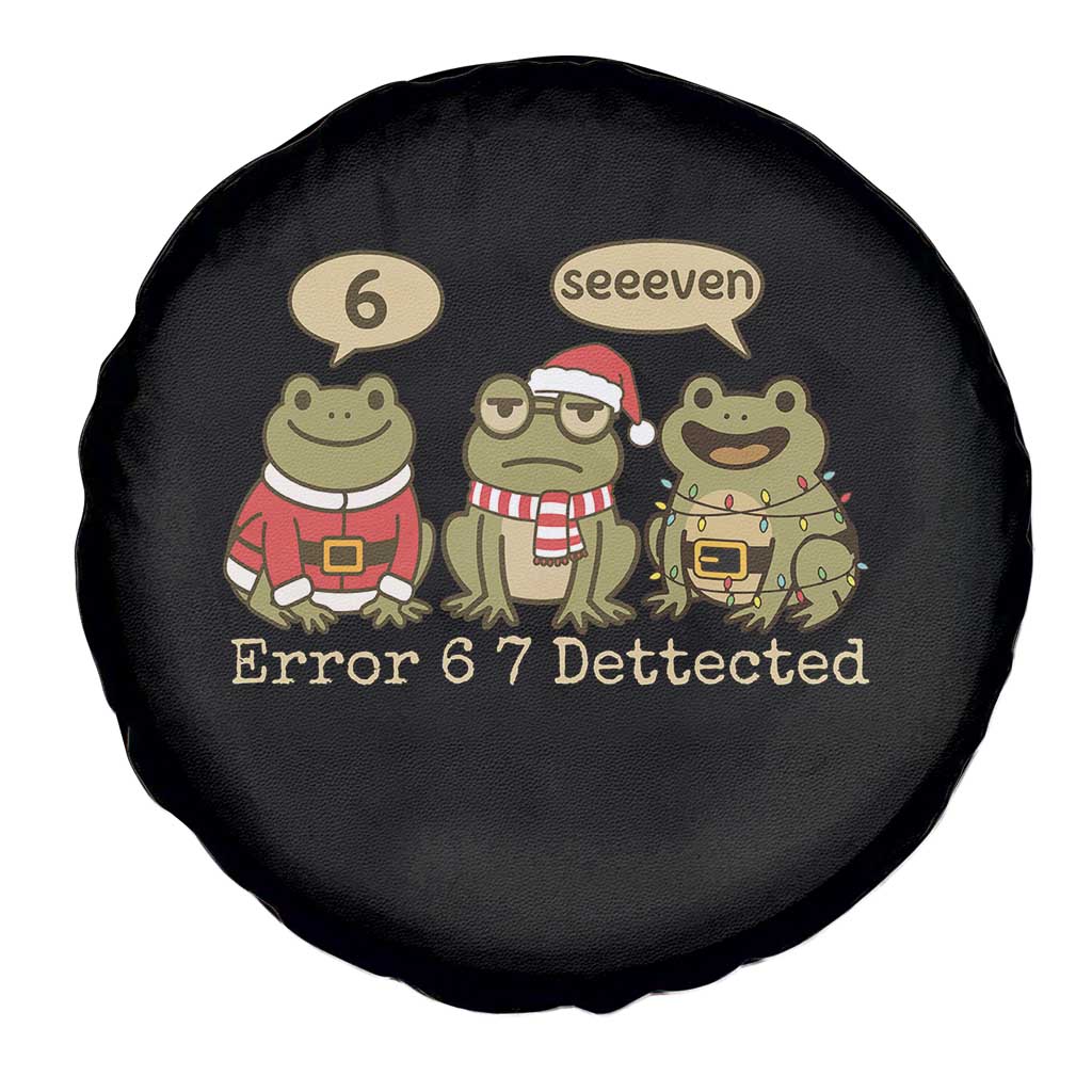 67 Six Seven Christmas Meme Spare Tire Cover Funny Frog Christmas Xmas TS14 Print Your Wear