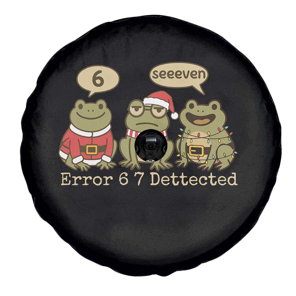 67 Six Seven Christmas Meme Spare Tire Cover Funny Frog Christmas Xmas TS14 Print Your Wear