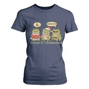 67 Six Seven Christmas Meme T Shirt For Women Funny Frog Christmas Xmas TS14 Navy Print Your Wear