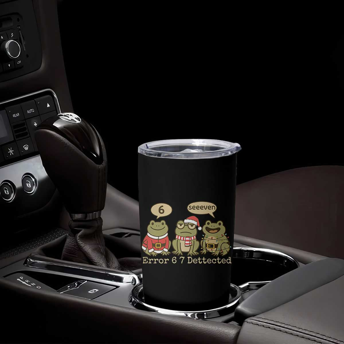 67 Six Seven Christmas Meme Tumbler Cup Funny Frog Christmas Xmas TS14 Print Your Wear