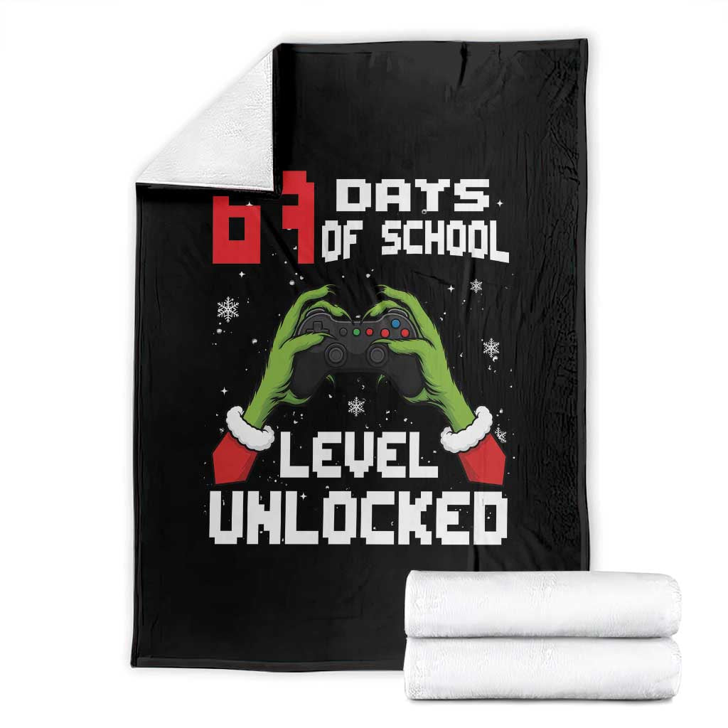 67 Six Seven Christmas Meme Throw Blanket Funny Elf Hand Video Game Xmas TS14 Black Print Your Wear