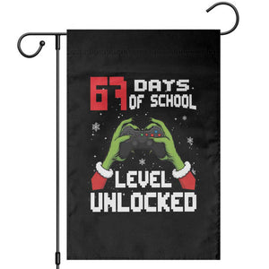 67 Six Seven Christmas Meme Garden Flag Funny Elf Hand Video Game Xmas TS14 Black Print Your Wear