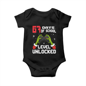 67 Six Seven Christmas Meme Baby Onesie Funny Elf Hand Video Game Xmas TS14 Black Print Your Wear