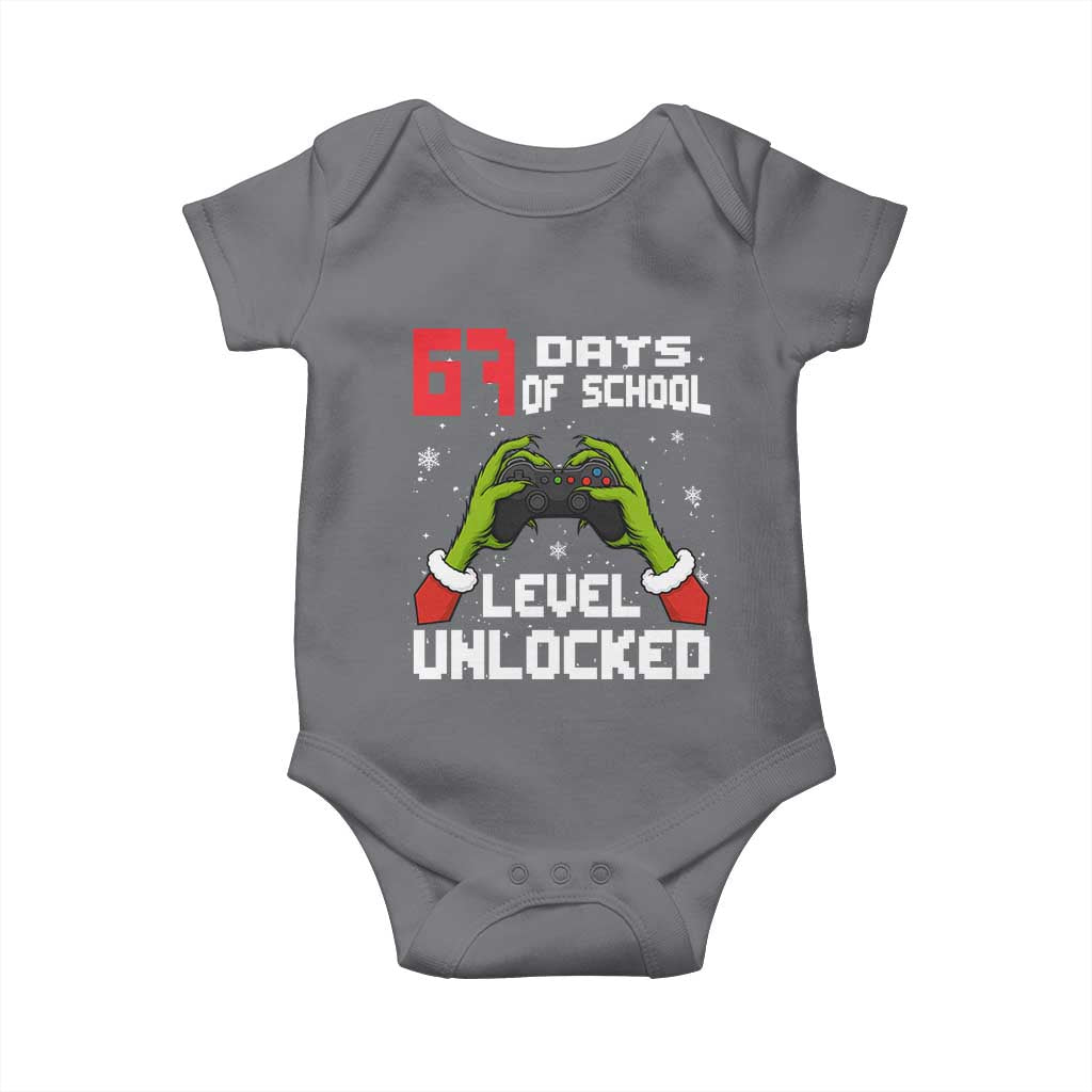 67 Six Seven Christmas Meme Baby Onesie Funny Elf Hand Video Game Xmas TS14 Charcoal Print Your Wear