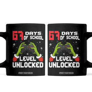 67 Six Seven Christmas Meme Coffee Mug Funny Elf Hand Video Game Xmas TS14 Black Print Your Wear