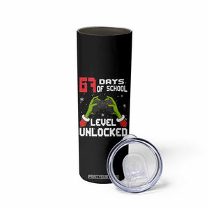67 Six Seven Christmas Meme Skinny Tumbler Funny Elf Hand Video Game Xmas TS14 Print Your Wear
