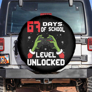 67 Six Seven Christmas Meme Spare Tire Cover Funny Elf Hand Video Game Xmas TS14 No hole Black Print Your Wear