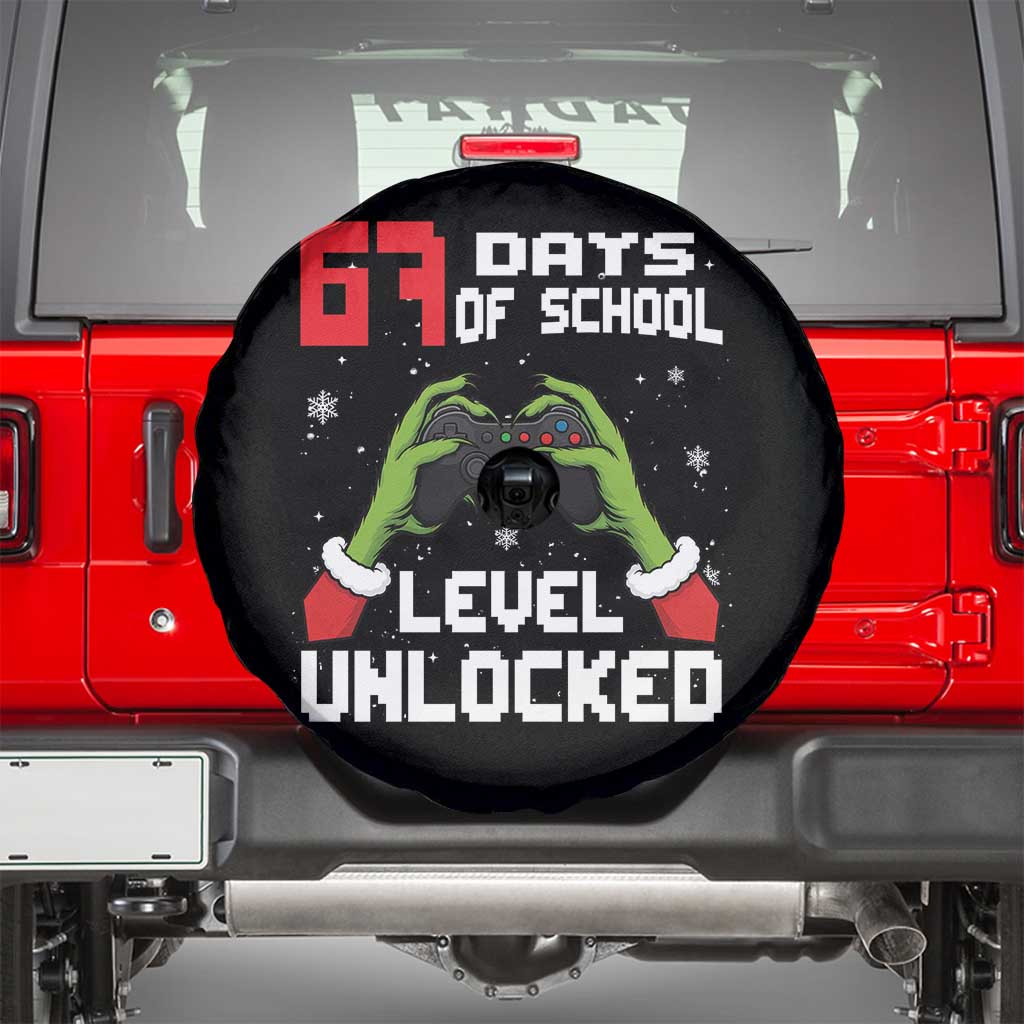 67 Six Seven Christmas Meme Spare Tire Cover Funny Elf Hand Video Game Xmas TS14 Black Print Your Wear