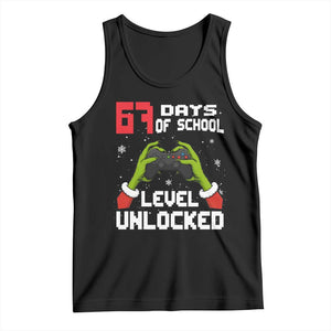 67 Six Seven Christmas Meme Tank Top Funny Elf Hand Video Game Xmas TS14 Black Print Your Wear