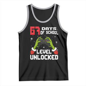 67 Six Seven Christmas Meme Tank Top Funny Elf Hand Video Game Xmas TS14 Black Athletic Heather Print Your Wear