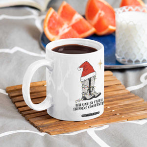 Western Christian Cowboy Coffee Mug Walking By Faith Tripping Constantly TS14 Print Your Wear