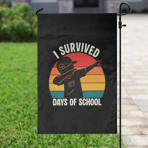 I Survived 67 Days Of School Garden Flag Funny Boys Kids TS14 Print Your Wear