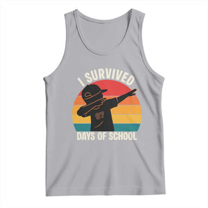 I Survived 67 Days Of School Tank Top Funny Boys Kids TS14 Athletic Heather Print Your Wear