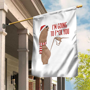 Marcus The Worm Christmas Meme Garden Flag I Am Going To Fck You TS14 Print Your Wear