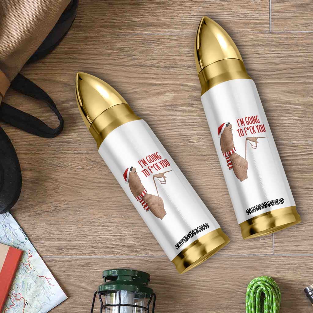 Marcus The Worm Christmas Meme Bullet Tumbler I Am Going To Fck You TS14 Print Your Wear