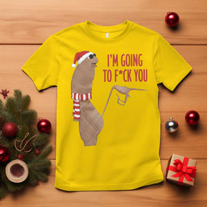 Marcus The Worm Christmas Meme T Shirt I Am Going To Fck You TS14 Daisy Print Your Wear