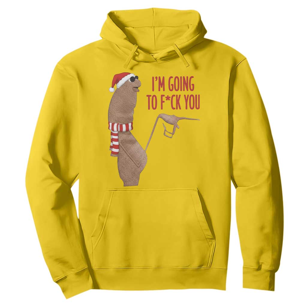 Marcus The Worm Christmas Meme Hoodie I Am Going To Fck You TS14 Daisy Print Your Wear